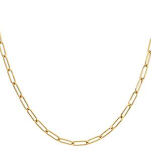 B.Tiff New York 20" Oval Paperclip Link Chain Necklace